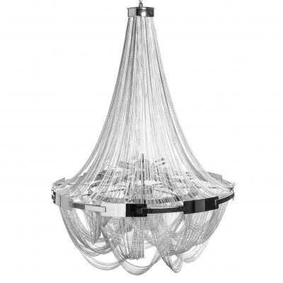 Candelabru elegant design clasic Royal XL 70cm, argintiu