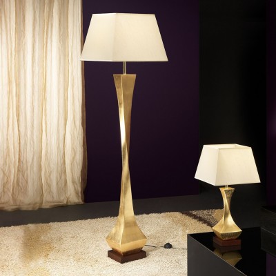 Lampadar design elegant DECO auriu