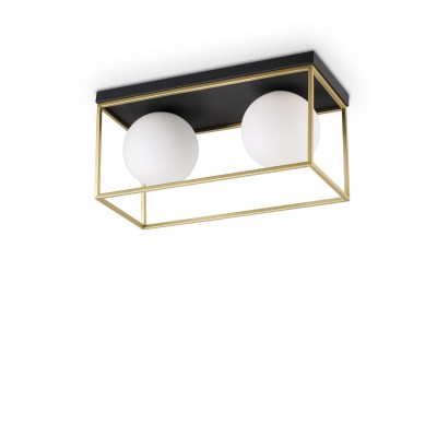 Plafoniera design modern Lingotto PL2