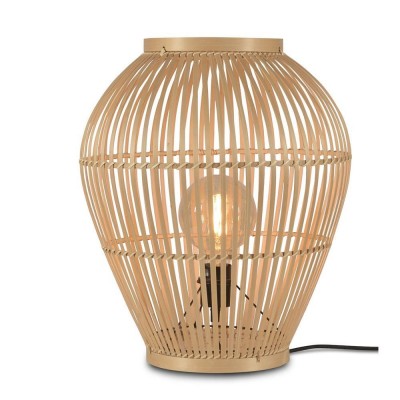 Lampa de podea Tuvalu bamboo natural, L