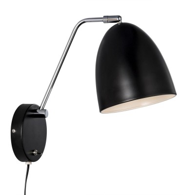 Aplica perete design modern ALEXANDER, negru