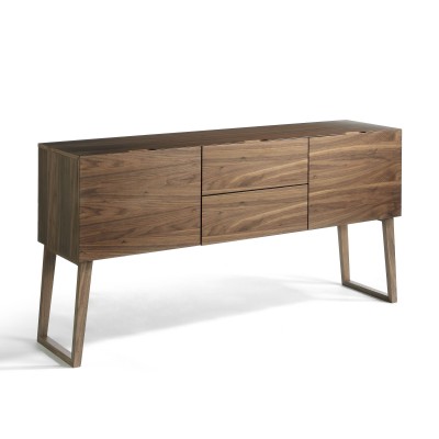 Comoda eleganta design modern Walnut