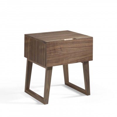 Masuta/ Noptiera eleganta design modern Walnut