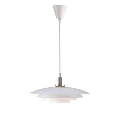 Pendul modern design scandinav Bretagne alb