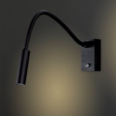 Aplica de perete LED Rider negru