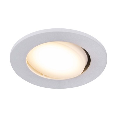 Set de 3 spoturi LED incastrabile pentru baie IP65 Leonis alb 4000K 