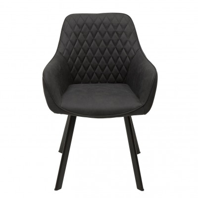 Set de 2 scaune Palermo, antracit