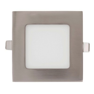 Spot LED incastrabil tavan 17cm Hole nickel 12W 2700K