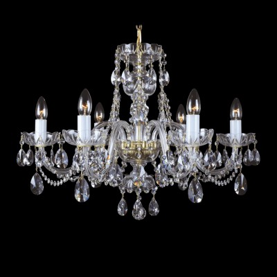 Candelabru cu 6 brate Cristal Bohemia