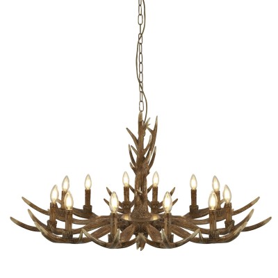Candelabru deosebit stil rustic Stag 12L