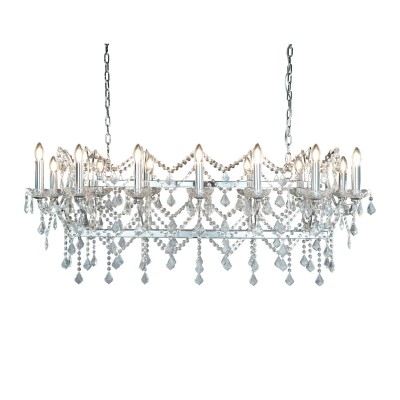 Lustra suspendata cristal design elegant Florence 14L