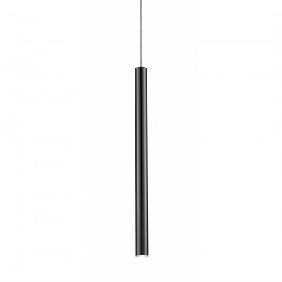 Pendul LED design minimalist LOYA, negru-pearl black