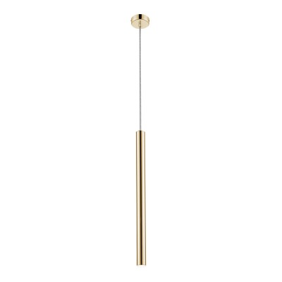 Pendul LED design minimalist LOYA, auriu lucios