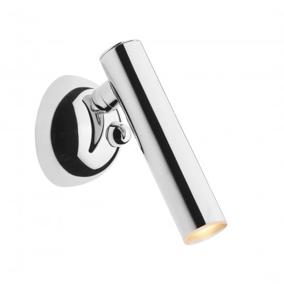 Aplica LED directionabila, design minimalist LOYA, crom