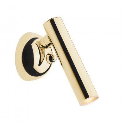 Aplica LED directionabila, design minimalist LOYA, auriu- french gold