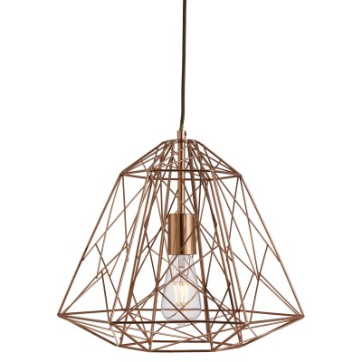 Lustra / Pendul design modern minimalist Geometric cupru