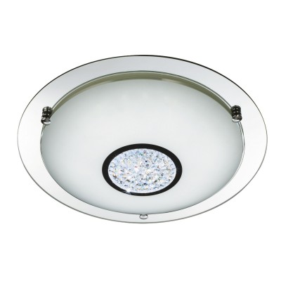 Aplica LED de perete / tavan pentru baie IP44 Flush 42cm