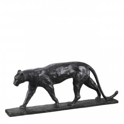 Statueta decorativa din bronz Leopard