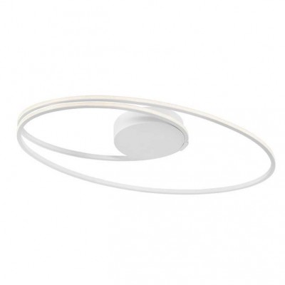 Lustra LED design modern Viarregio alb