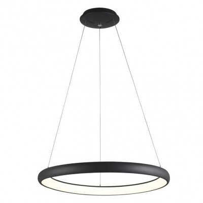 Lustra LED dimabila, design modern Albi negru, 61cm