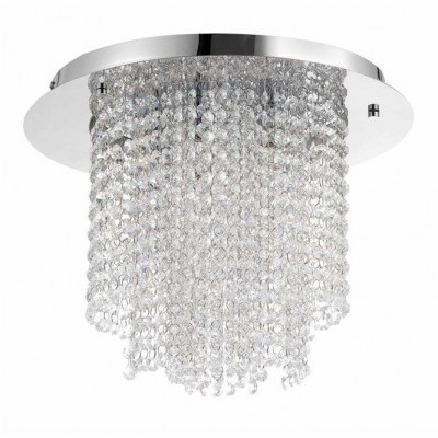Lustra aplicata eleganta design modern Fontan, crom