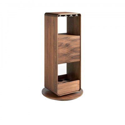 Dulapior bar rotativ design LUX Walnut