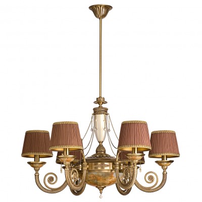 Candelabru 6 brate realizat manual BIBIONE