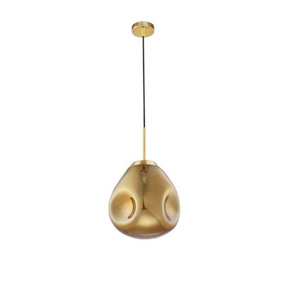 Lustra / Pendul design modern decorativ Lava auriu