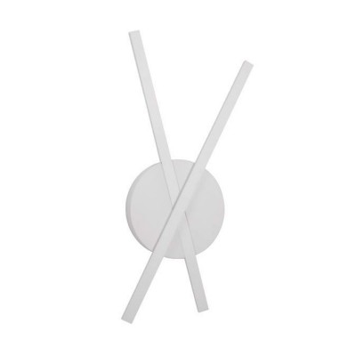 Aplica perete LED design modern decorativ Reslin alba