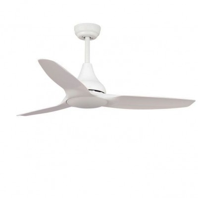 Lustra LED cu ventilator si telecomanda design modern Samoa alb