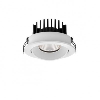 Spot LED incastrabil de exterior IP65 BLADE alb Ø9cm