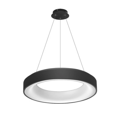 Lustra LED dimabila cu telecomanda SOVANA 45 neagra