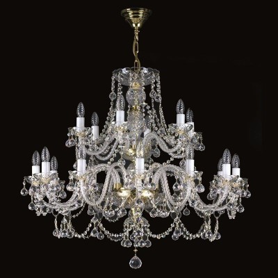 Candelabru XXL Cristal Exclusiv 18 brate, ANDREA XVIII