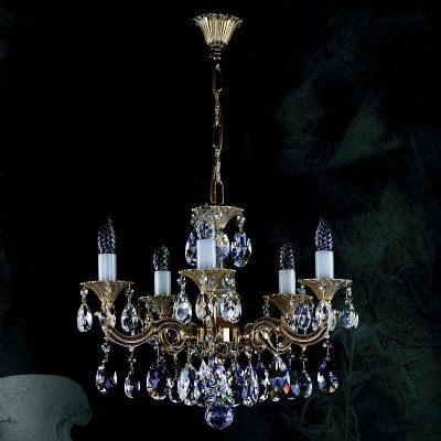 Candelabru Cristal Exclusive 5 brate, diam.52cm JARMILA V.