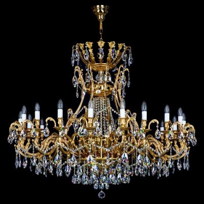 Candelabru XL Cristal Exclusive 21 brate LYRA