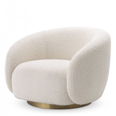 Fotoliu pivotant design elegant Brice