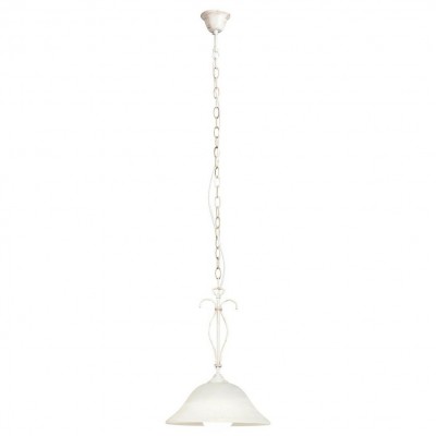 Pendul, Lustra design VINTAGE, finisaj alb antic, diametru 30,5cm, Katherine