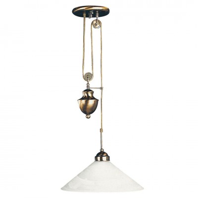 Pendul cu scripete decorativ, diam.39cm, Marian