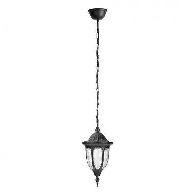 Pendul pentru iluminat exterior, inaltime reglabila, IP43, negru Milano