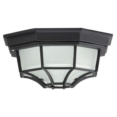 Plafoniera pentru iluminat exterior IP43, negru Milano