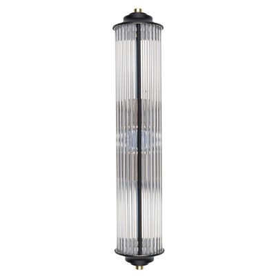 Aplica moderna din alama Siri negru, 54cm