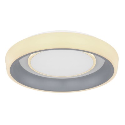 Plafoniera LED dimabila cu telecomanda design modern TABANO alb