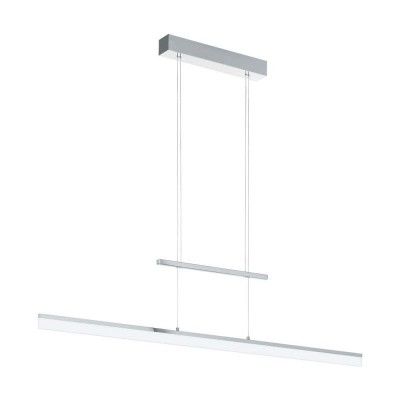 Lustra suspendata LED cu inaltime reglabila design modern TARANDELL crom