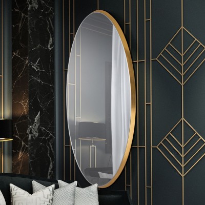 Oglinda decorativa ovala Aries 80x170cm
