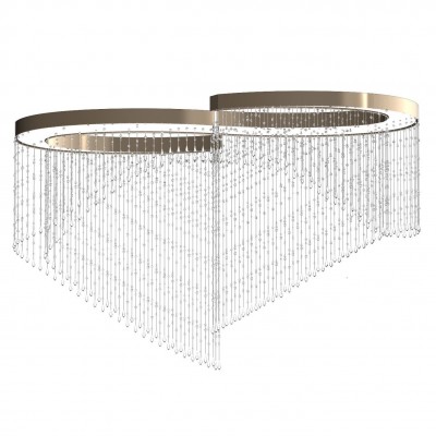 Lustra moderna aplicata LED Vision design LUX ANNULUS 02 – I