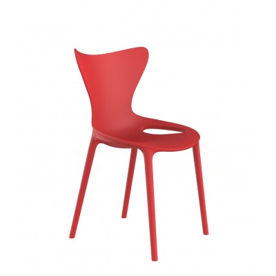 Set de 4 scaune pentru copii de exterior / interior design modern premium Love mini