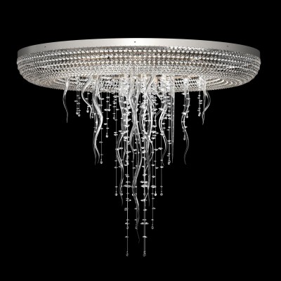 Lustra moderna Vision, Plafoniera eleganta cristal Exclusive ICICLE 02 – CH