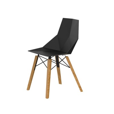 Set e 4 scaune de  interior design modern premium FAZ CHAIR lemn