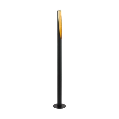 Lampadar, lampa de podea design modern BARBOTTO negru, auriu
