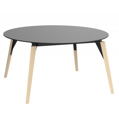 Masa rotunda design modern premium FAZ WOOD, 140cm